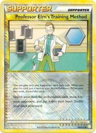 Professor Elm's Training Method (League Promo) League & Championship Cards Pokemon card