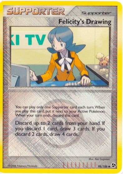 Felicity's Drawing (League Promo) League & Championship Cards Pokemon card