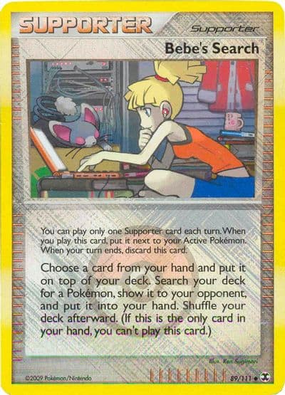 Bebe's Search (League Promo) League & Championship Cards Pokemon card