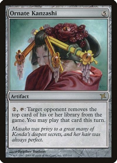 Ornate Kanzashi Betrayers of Kamigawa Magic card