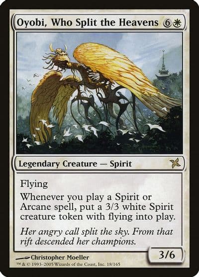 Oyobi Who Split the Heavens Betrayers of Kamigawa Magic card
