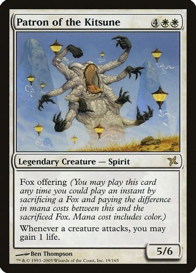 Patron of the Kitsune Betrayers of Kamigawa Magic card