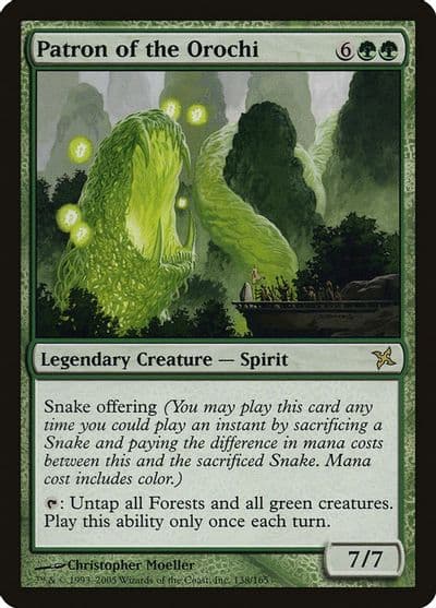 Patron of the Orochi Betrayers of Kamigawa Magic card