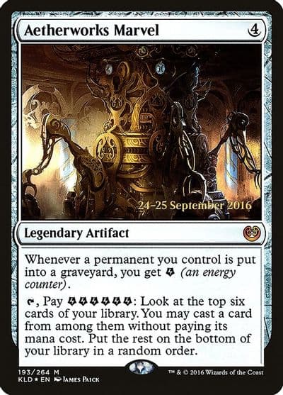 Aetherworks Marvel Prerelease Cards Magic card