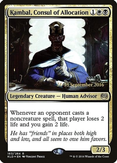 Kambal Consul of Allocation Prerelease Cards Magic card