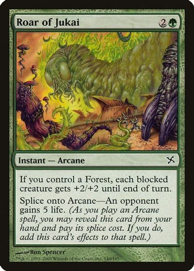 Roar of Jukai Betrayers of Kamigawa Magic card