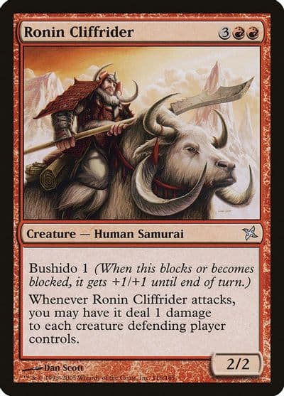 Ronin Cliffrider Betrayers of Kamigawa Magic card