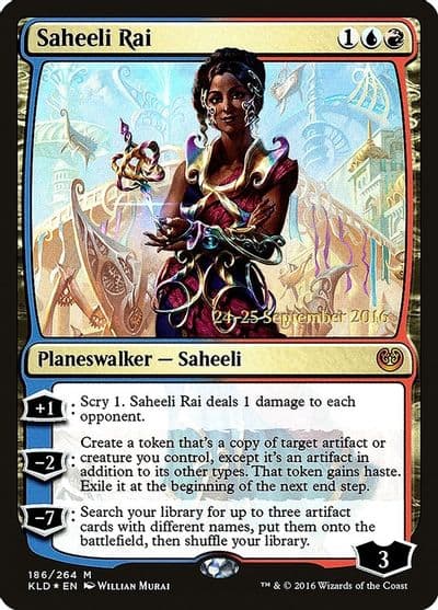 Saheeli Rai Prerelease Cards Magic card