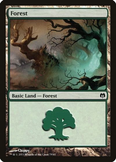 Forest 79 Duel Decks: Heroes vs. Monsters Magic card