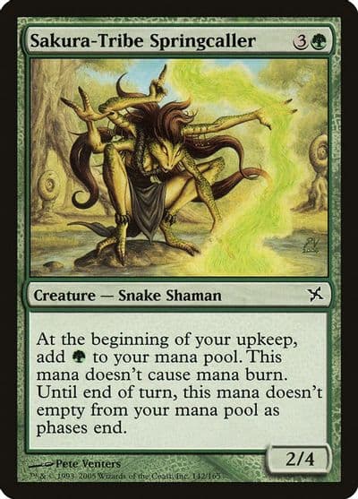 Sakura Tribe Springcaller Betrayers of Kamigawa Magic card