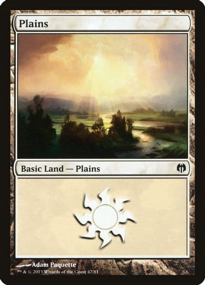 Plains 42 Duel Decks: Heroes vs. Monsters Magic card