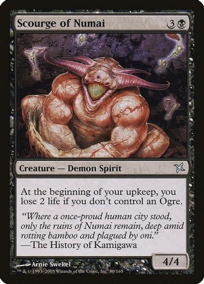 Scourge of Numai Betrayers of Kamigawa Magic card
