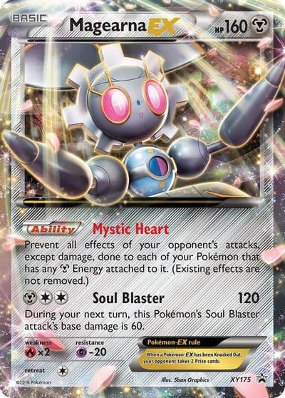 Magearna EX XY Promos Pokemon card