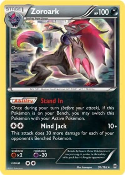 Zoroark (XY BREAKthrough) Deck Exclusives Pokemon card