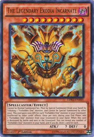 The Legendary Exodia Incarnate Legendary Decks II Yu-Gi-Oh! card