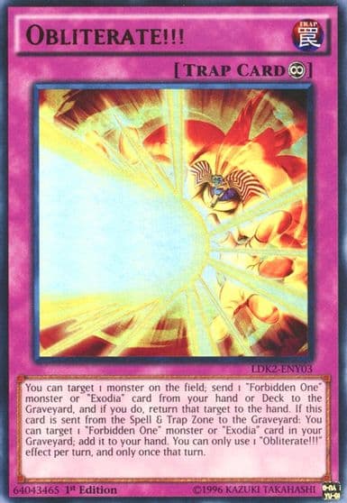 Obliterate Legendary Decks II Yu-Gi-Oh! card