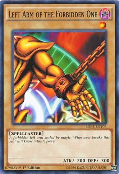 Left Arm of the Forbidden One Legendary Decks II Yu-Gi-Oh! card