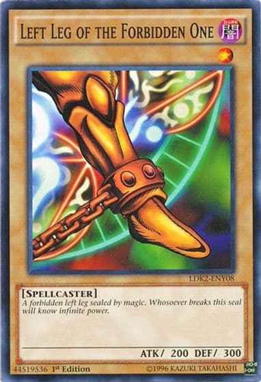 Left Leg of the Forbidden One Legendary Decks II Yu-Gi-Oh! card
