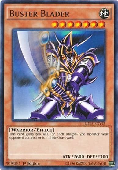 Buster Blader Legendary Decks II Yu-Gi-Oh! card