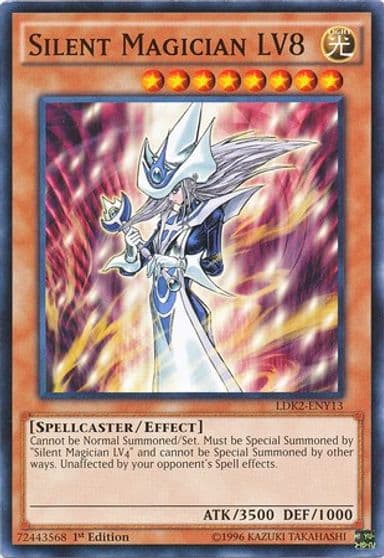 Silent Magician LV8 Legendary Decks II Yu-Gi-Oh! card