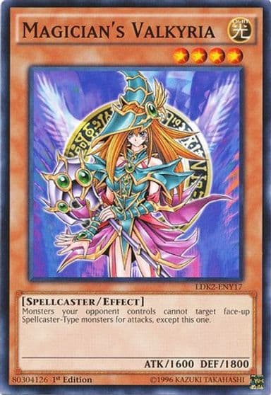 Magicians Valkyria Legendary Decks II Yu-Gi-Oh! card