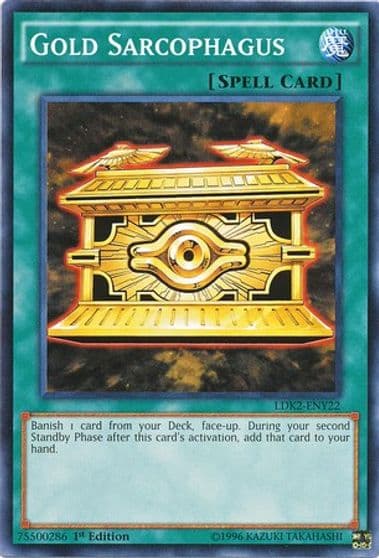 Gold Sarcophagus Legendary Decks II Yu-Gi-Oh! card