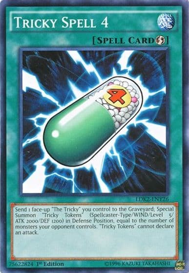 Tricky Spell 4 Legendary Decks II Yu-Gi-Oh! card