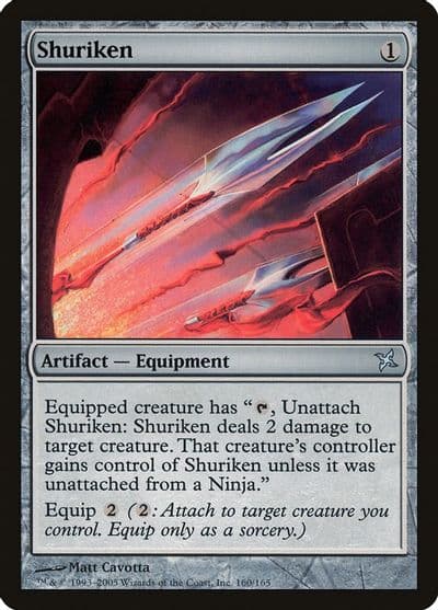 Shuriken Betrayers of Kamigawa Magic card