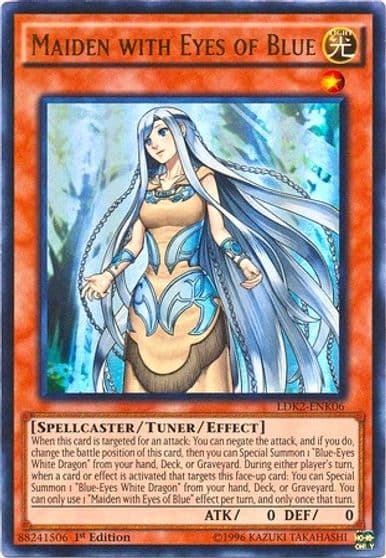 Maiden with Eyes of Blue Legendary Decks II Yu-Gi-Oh! card