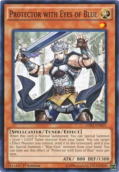 Protector with Eyes of Blue Legendary Decks II Yu-Gi-Oh! card