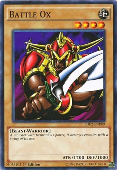 Battle Ox Legendary Decks II Yu-Gi-Oh! card