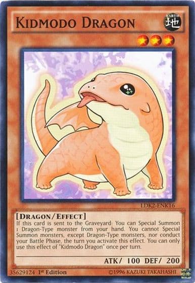 Kidmodo Dragon Legendary Decks II Yu-Gi-Oh! card