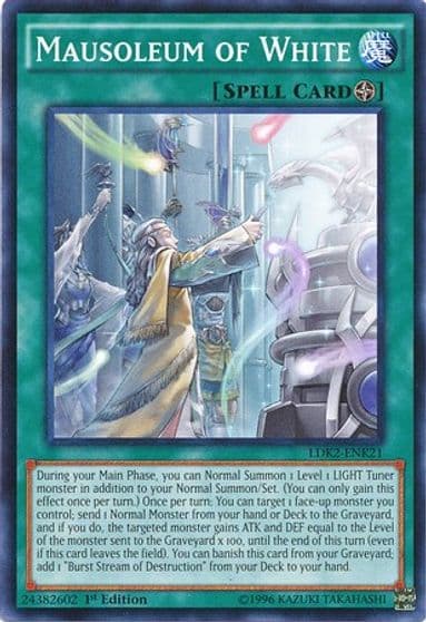 Mausoleum of White Legendary Decks II Yu-Gi-Oh! card