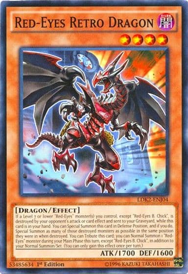 Red Eyes Retro Dragon Legendary Decks II Yu-Gi-Oh! card