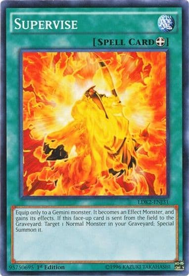 Supervise Legendary Decks II Yu-Gi-Oh! card