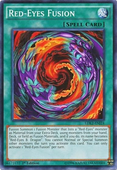 Red Eyes Fusion Legendary Decks II Yu-Gi-Oh! card