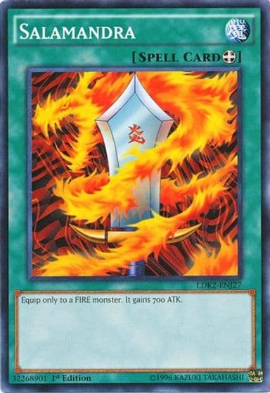 Salamandra Legendary Decks II Yu-Gi-Oh! card