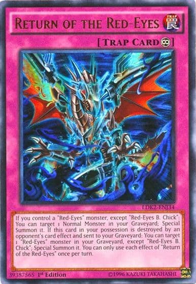 Return of the Red Eyes Legendary Decks II Yu-Gi-Oh! card