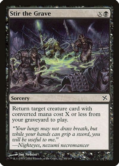Stir the Grave Betrayers of Kamigawa Magic card