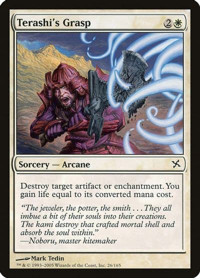 Terashis Grasp Betrayers of Kamigawa Magic card