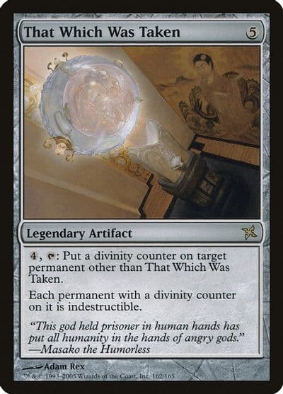 That Which Was Taken Betrayers of Kamigawa Magic card