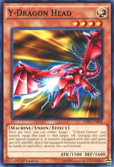 Y Dragon Head Structure Deck: Seto Kaiba Yu-Gi-Oh! card