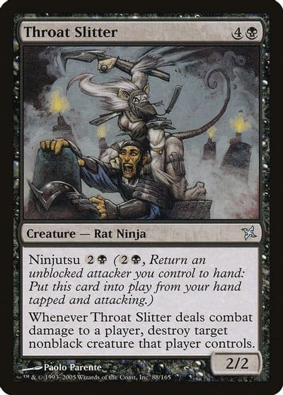 Throat Slitter Betrayers of Kamigawa Magic card