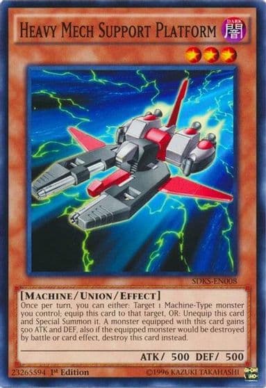 Heavy Mech Support Platform Structure Deck: Seto Kaiba Yu-Gi-Oh! card
