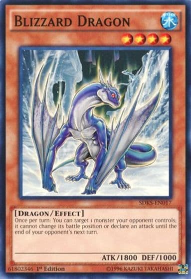 Blizzard Dragon Structure Deck: Seto Kaiba Yu-Gi-Oh! card