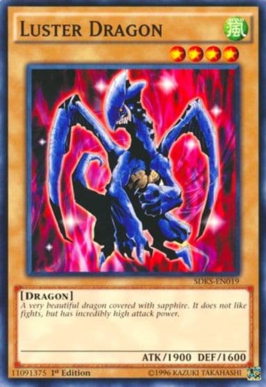 Luster Dragon Structure Deck: Seto Kaiba Yu-Gi-Oh! card