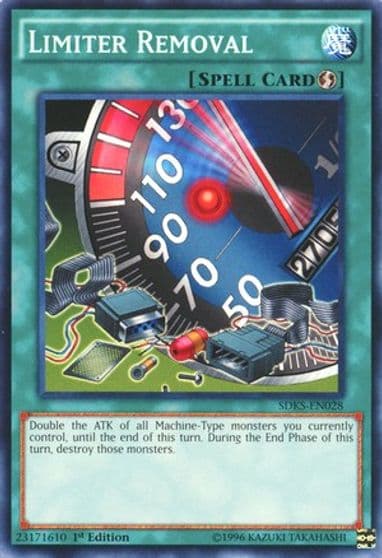Limiter Removal Structure Deck: Seto Kaiba Yu-Gi-Oh! card