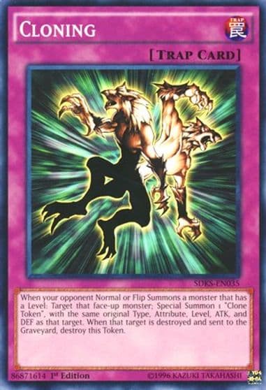 Cloning Structure Deck: Seto Kaiba Yu-Gi-Oh! card