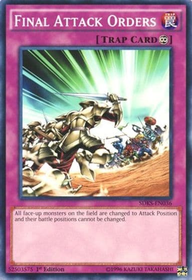 Final Attack Orders Structure Deck: Seto Kaiba Yu-Gi-Oh! card