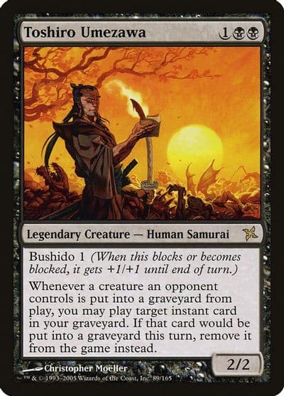 Toshiro Umezawa Betrayers of Kamigawa Magic card
